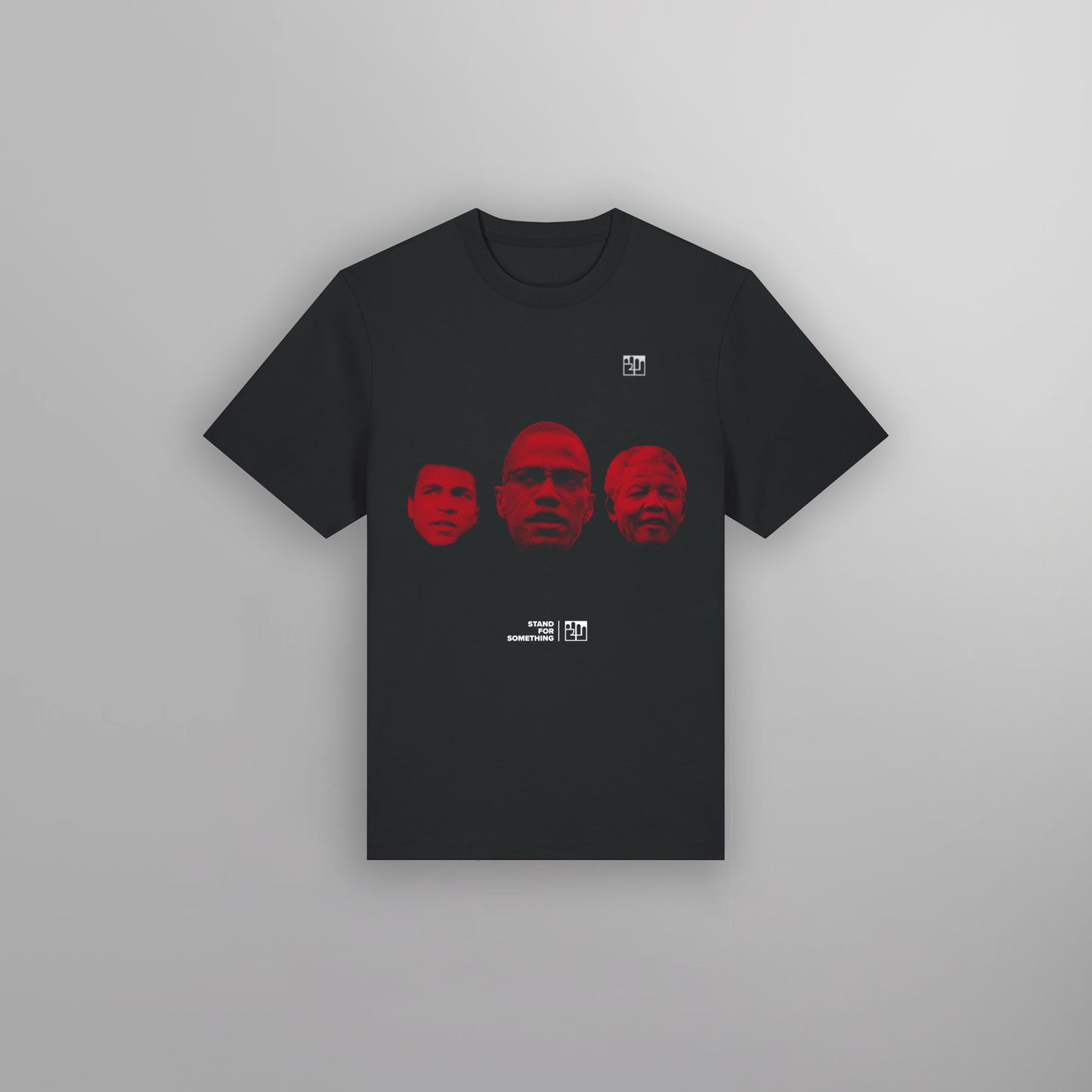 Three Heroes Tee Black