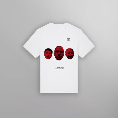 Three Heroes Tee White