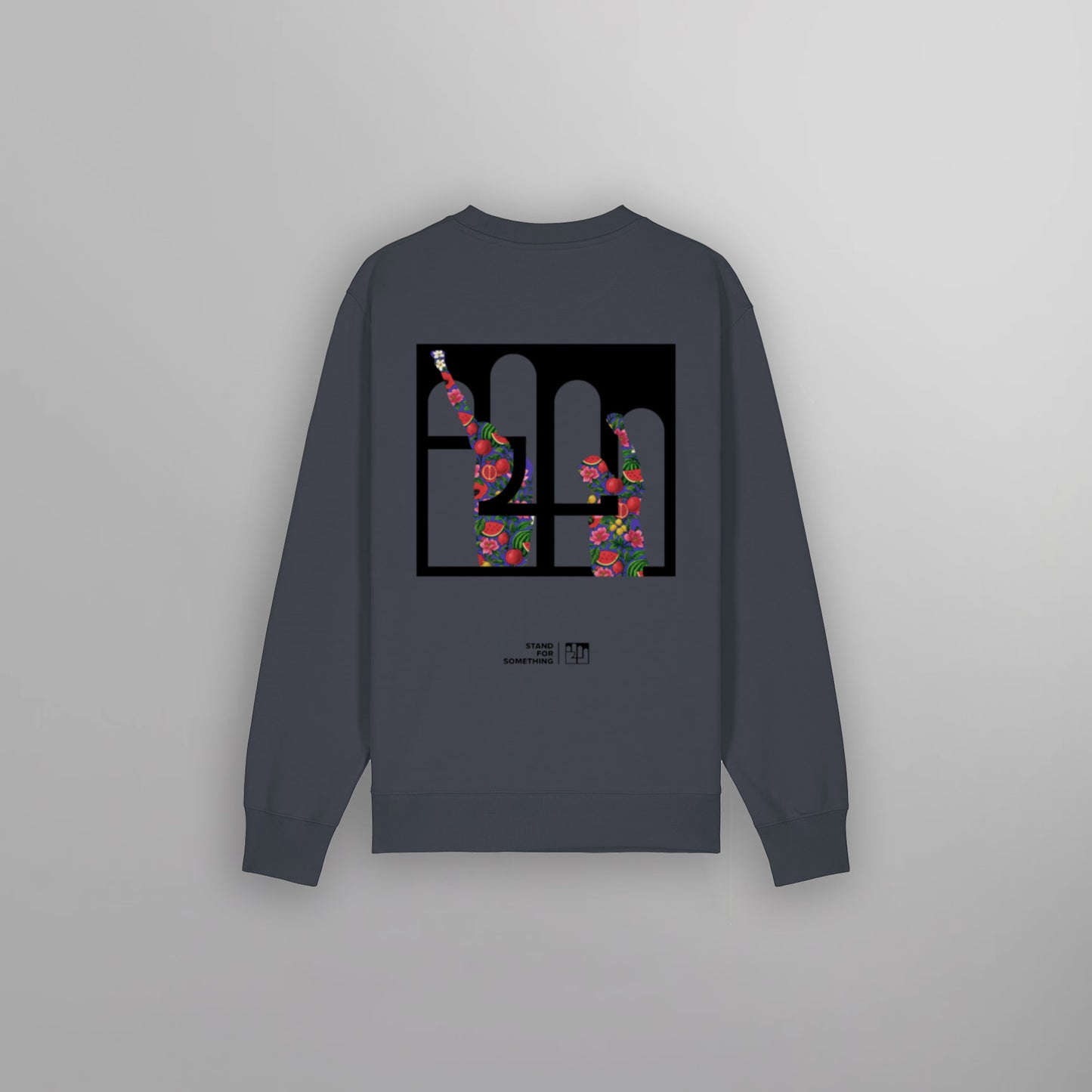 Universal Fist Crew Neck India Grey