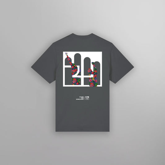 Universal Fist Tee Anthracite