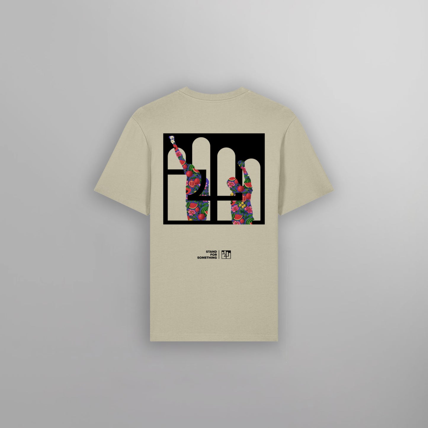 Universal Fist Tee Stone