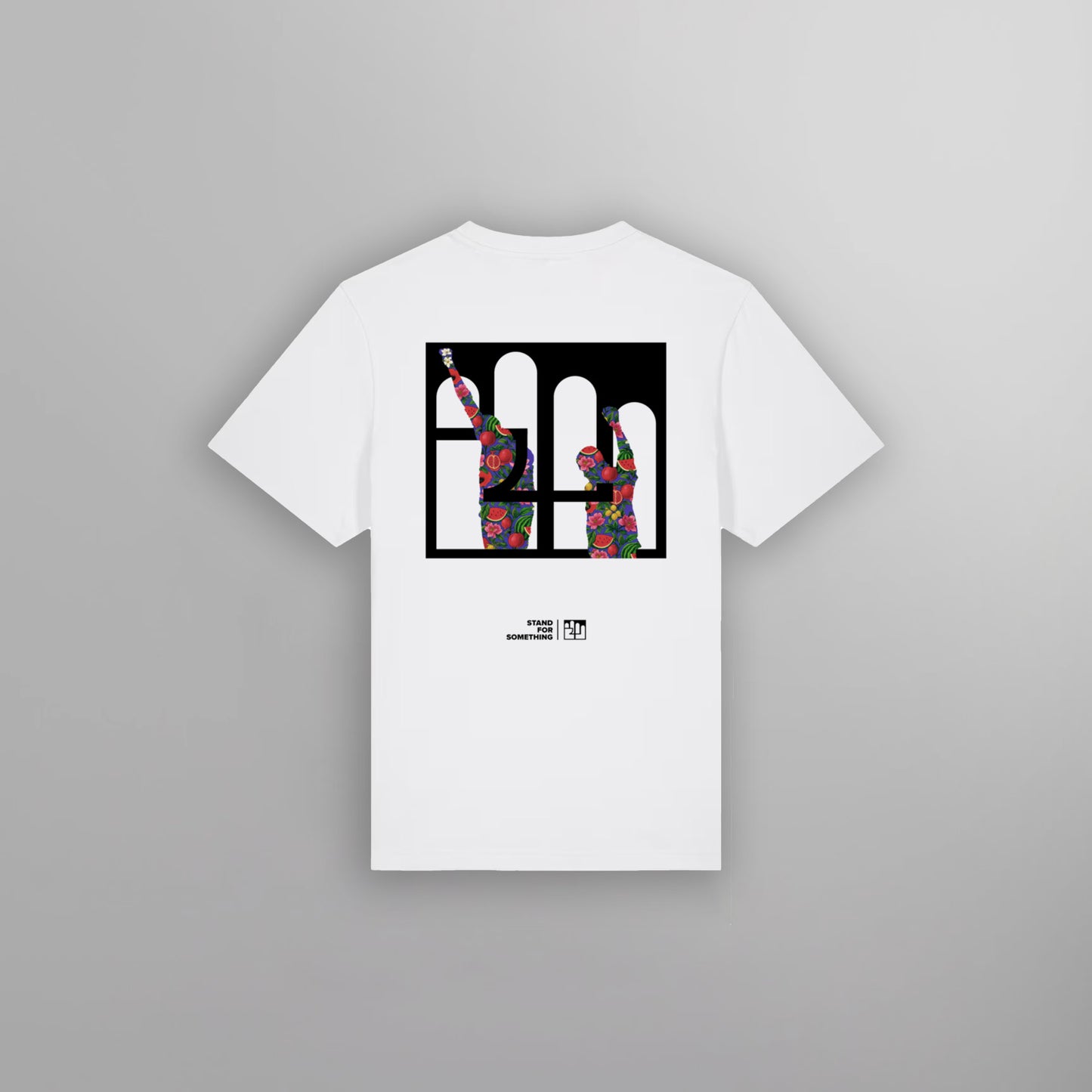 Universal Fist Tee White